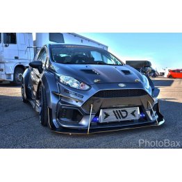 Воздухозаборники жабры в капот на Ford Fiesta MK7 VII ST рестайл